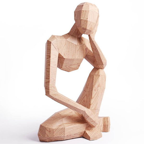 Papercraft World Sculpture Model