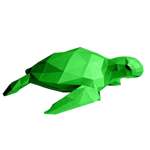 Papercraft World Sea Turtle 3D Model