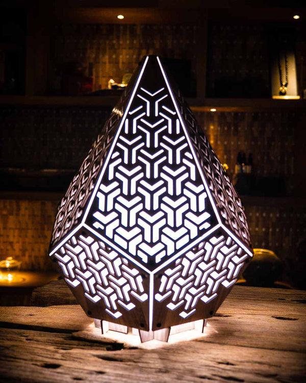 Papercraft World SINAR Arrow Table Lamp
