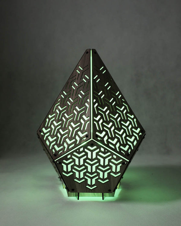 papercraft world SINAR Arrow Table Lamp
