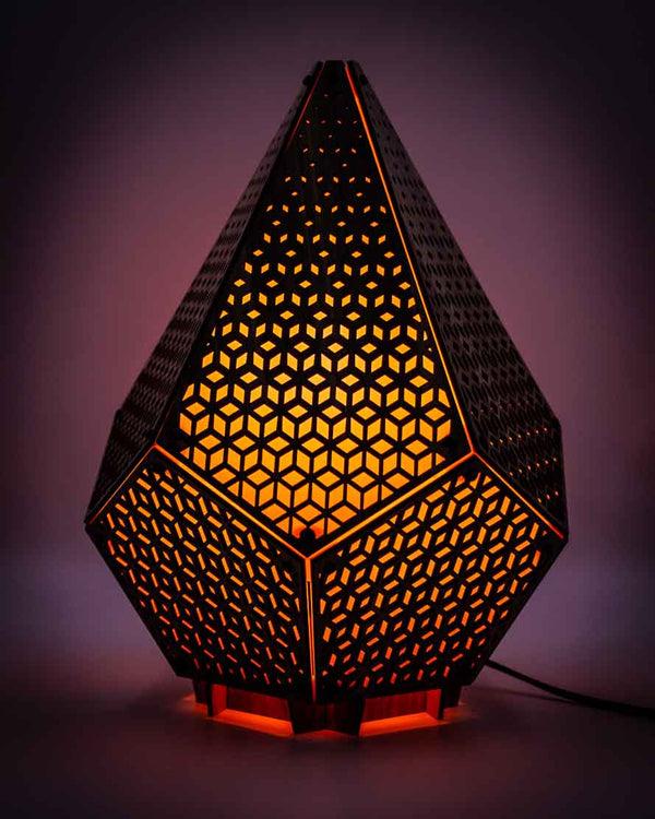 papercraft world SINAR Tessellate Table Lamp