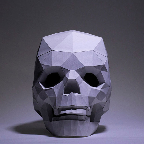 Papercraft World Skull Decor (DIY Papercraft)