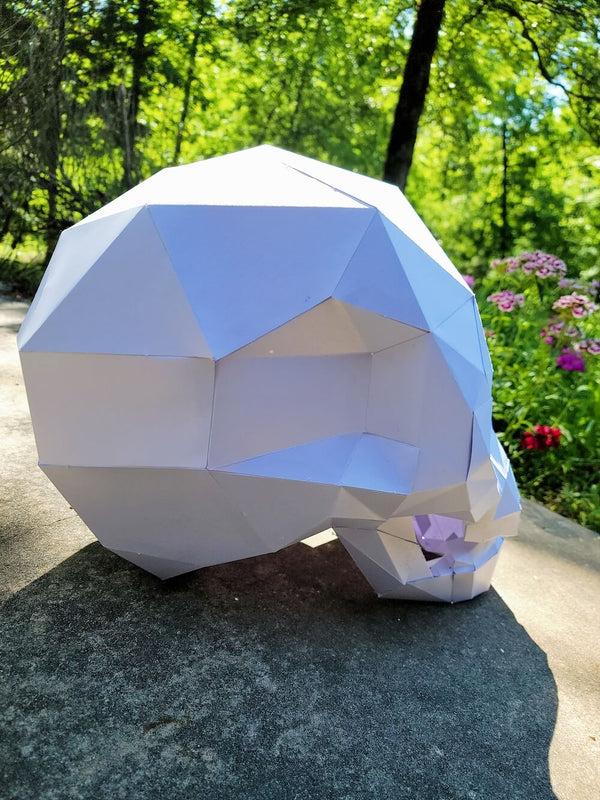 Papercraft World Skull Decor (DIY Papercraft)