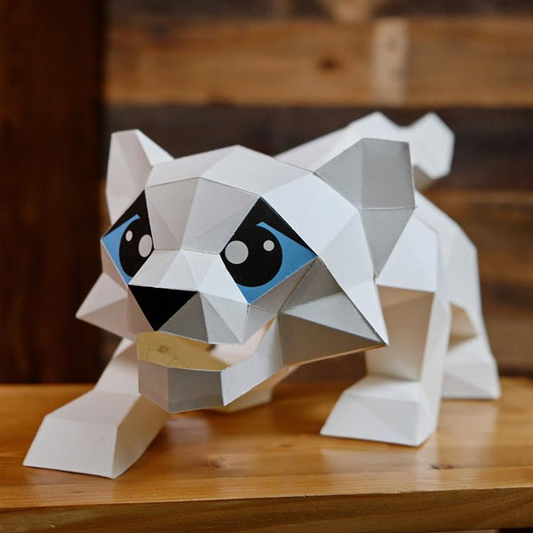 Papercraft World Snow Leopard Model