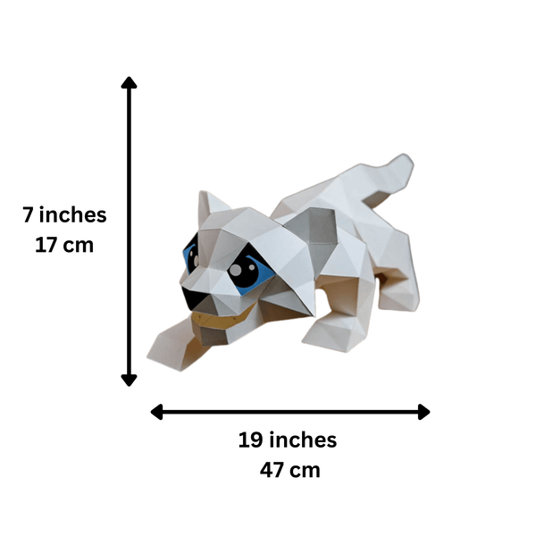 Papercraft World Snow Leopard Model