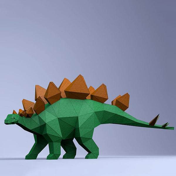papercraft world Stegosaurus Model