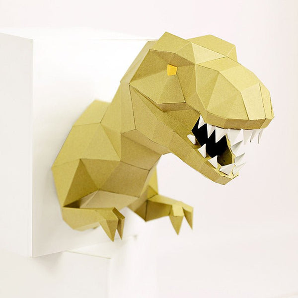 Papercraft World T-Rex Wall Art