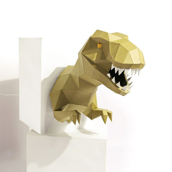 Papercraft World T-Rex Wall Art