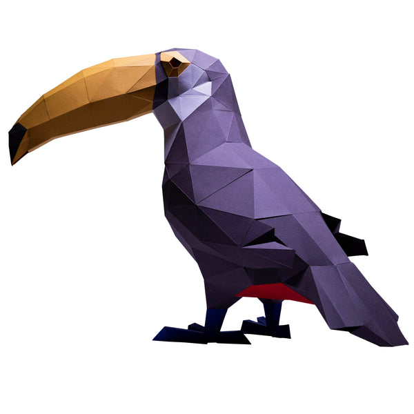Papercraft World Toucan 3D Model