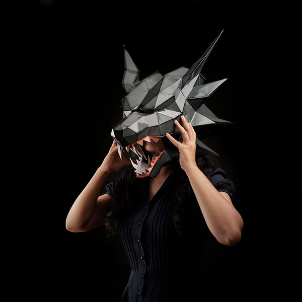 Papercraft World Werewolf Mask