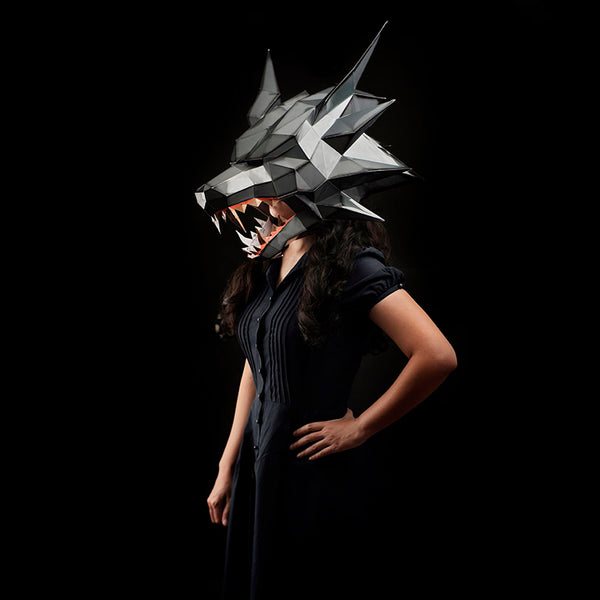 Papercraft World Werewolf Mask