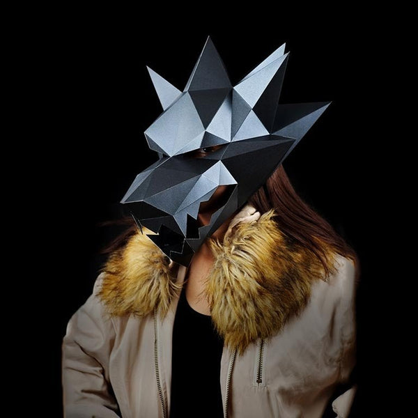 Papercraft World Werewolf Party Mask