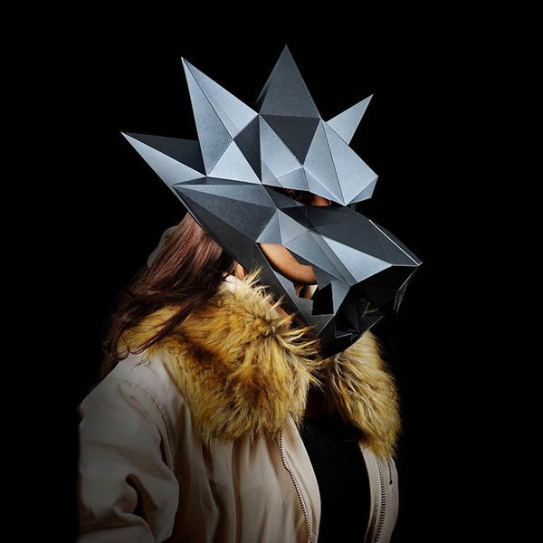 Papercraft World Werewolf Party Mask