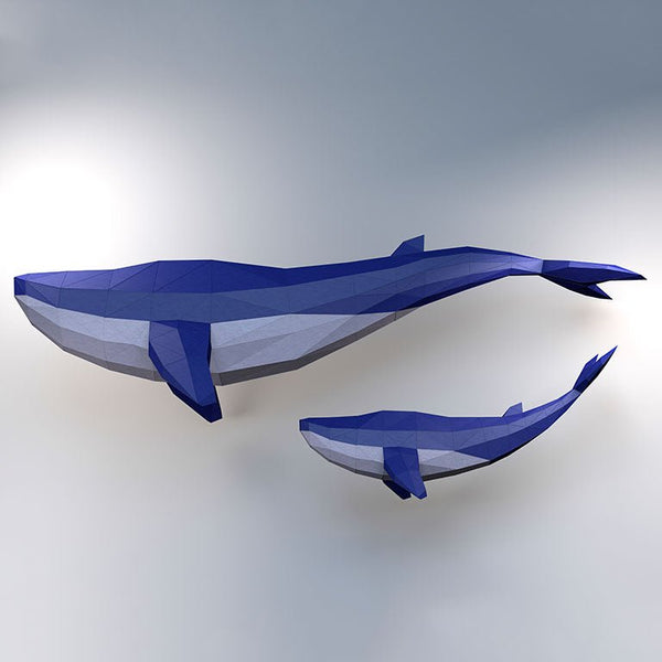 Papercraft World Whale Model