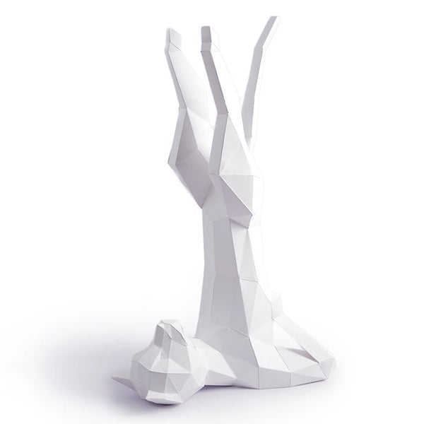 Papercraft World Yoga Cat 3D Paper Model Lamp