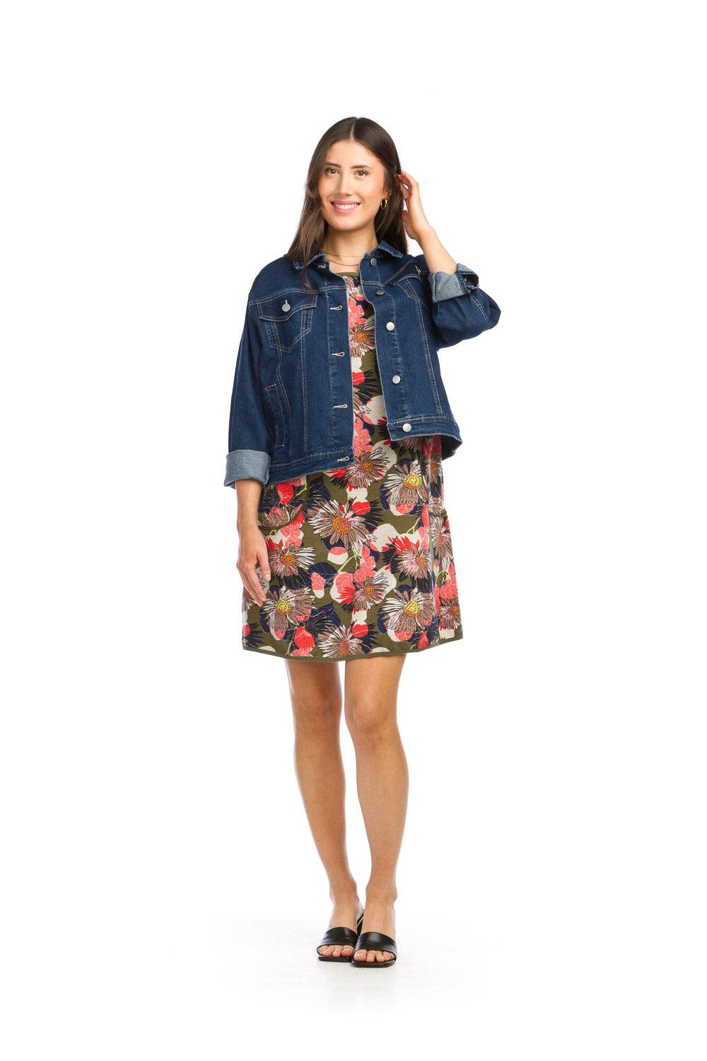 papillon Classic Blue Stretch Denim Jacket