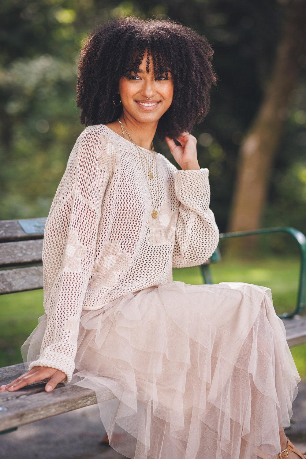 Papillon Daysi Open Knit Sweater