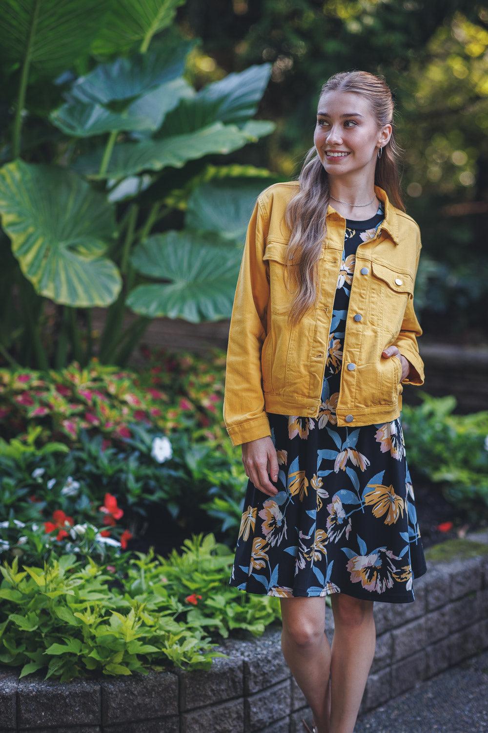 Papillon Denim Stretch Jacket