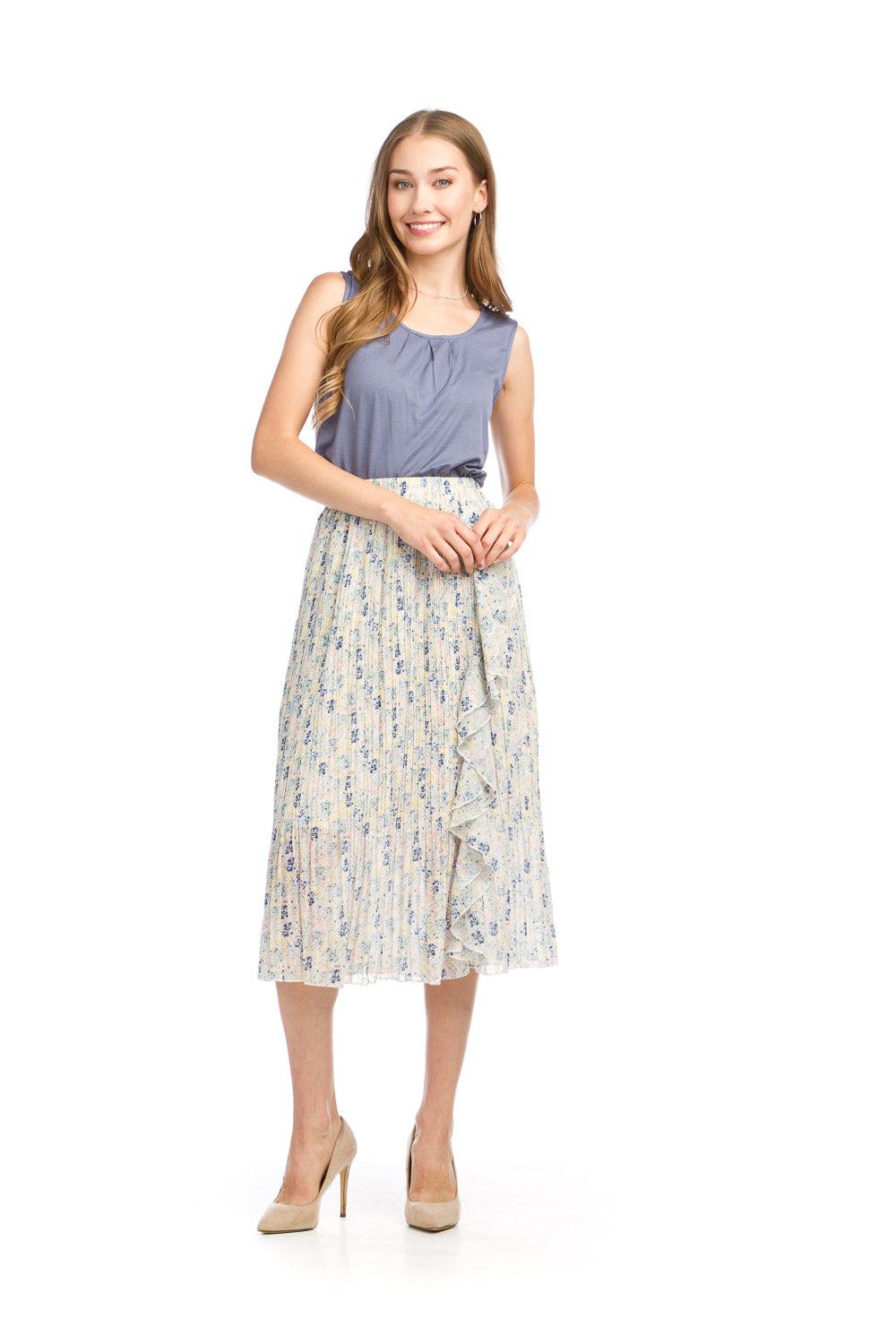 papillon Ditsy Pleated Skirt