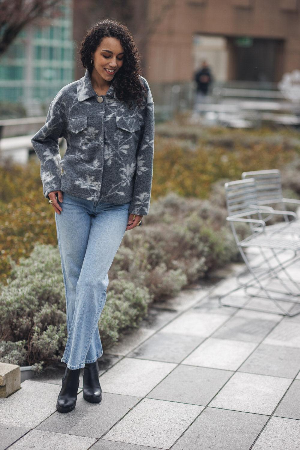 papillon Floral Shacket