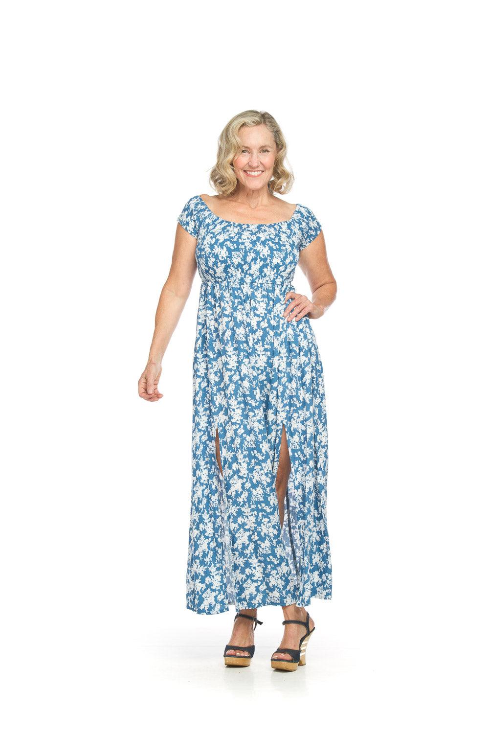 papillon Floral Short Sleeve Smocked Dress