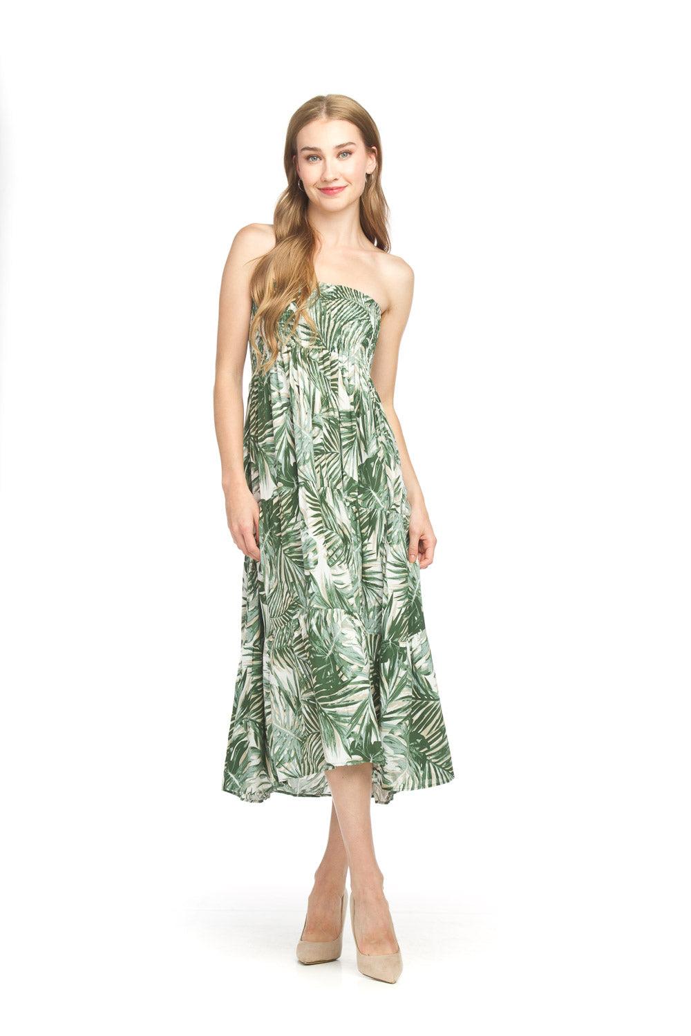 papillon Leaf Convertible Tiered Maxi Skirt