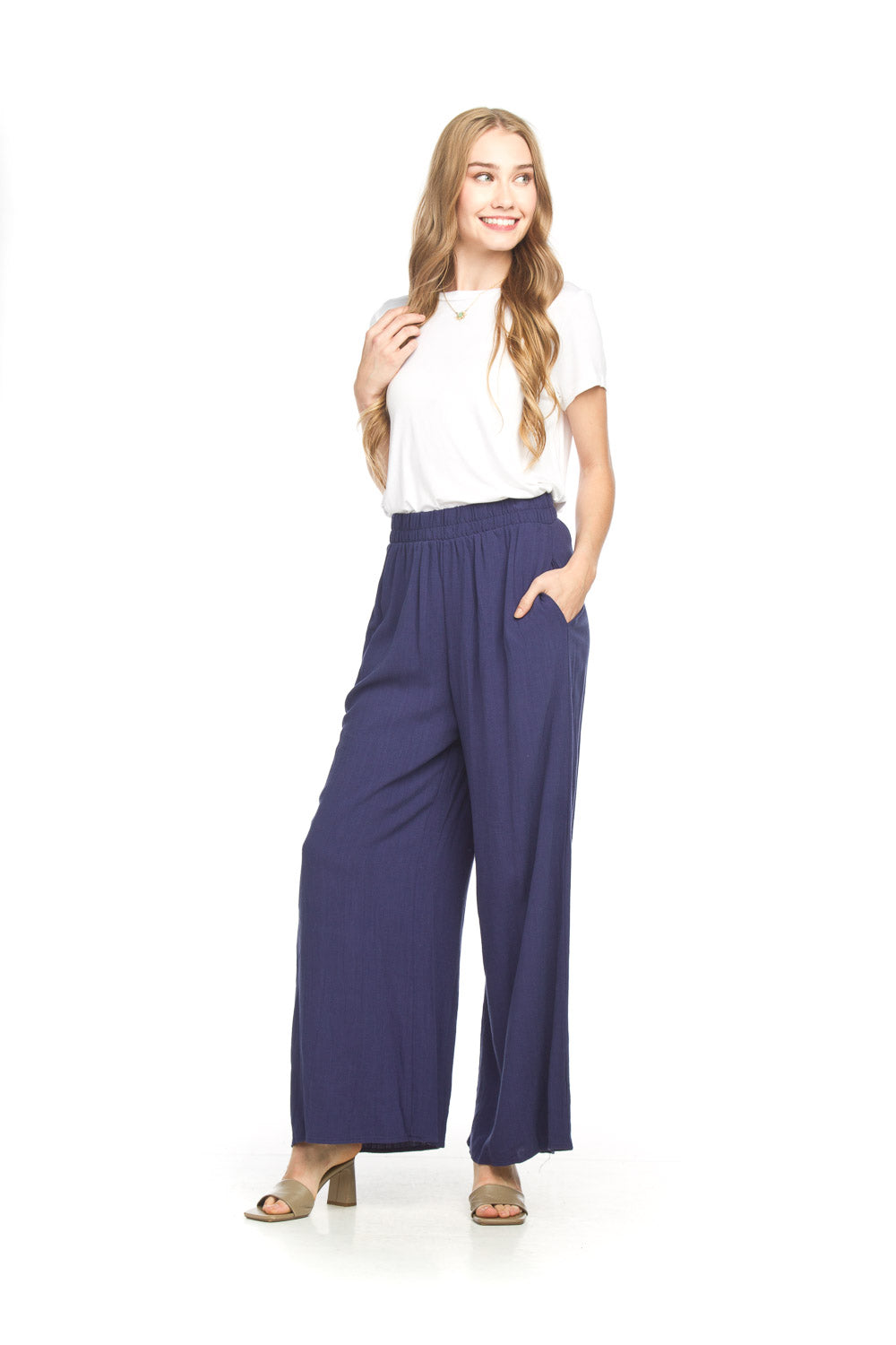 Papillon Linen Wide Leg Pants