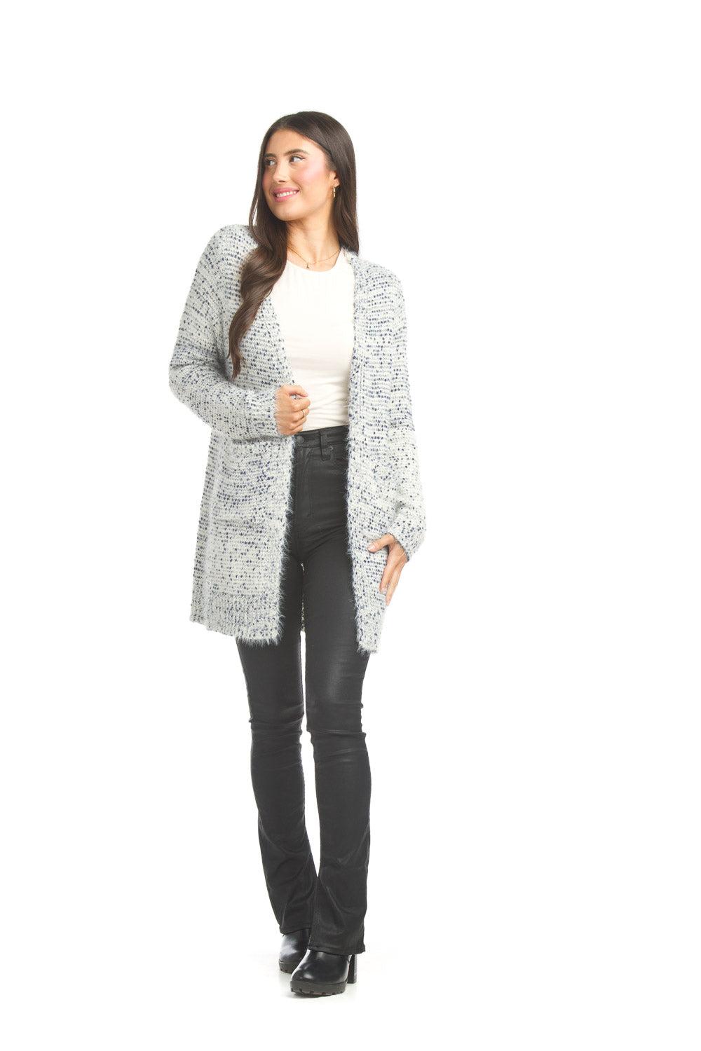 papillon Popcorn Knit Cardigan With Pockets