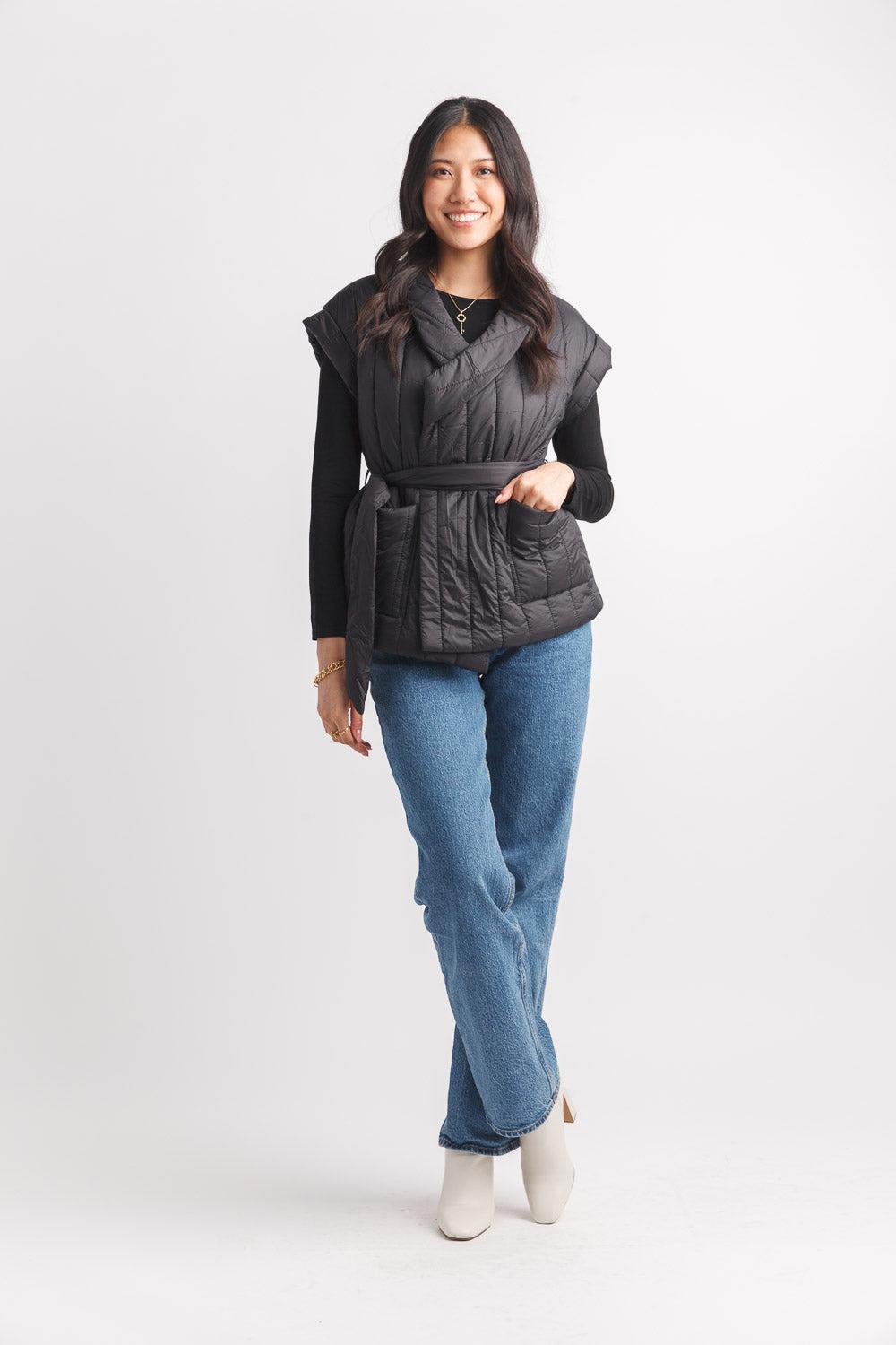 papillon Quilted Wrap Look West