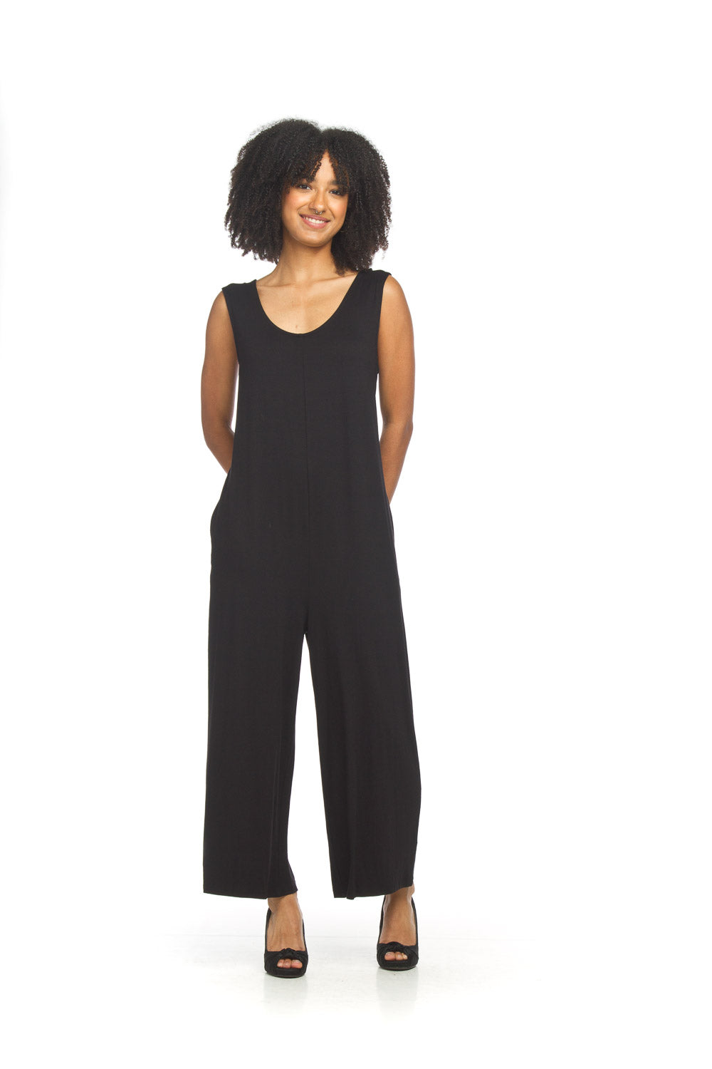 Papillon Stretch Bamboo Jumpsuit With Pockets