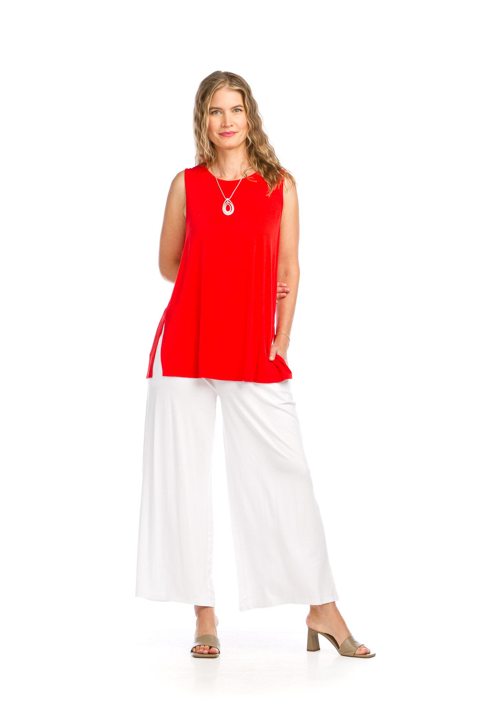 Papillon Stretch Bamboo Wide Leg Pants
