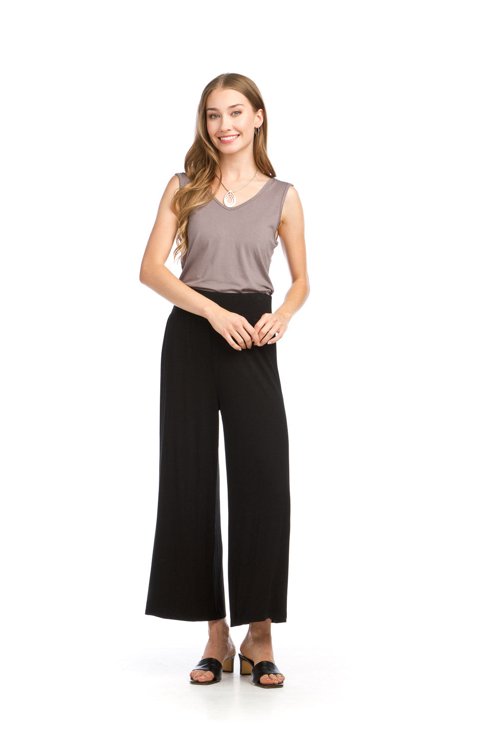 papillon Stretch Bamboo Wide Leg Pants