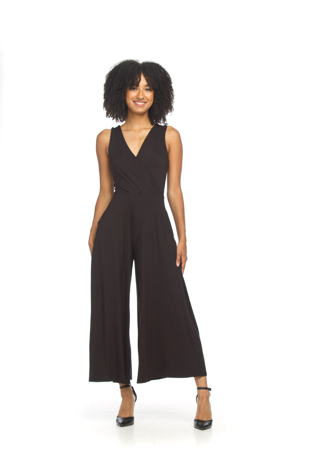 Papillon Stretch Crossover Jumpsuit