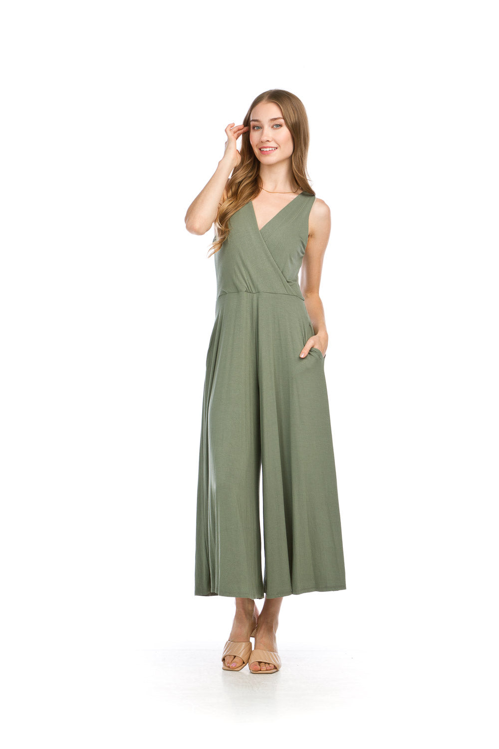 papillon Stretch Crossover Jumpsuit