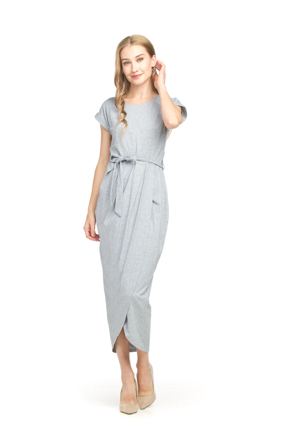 Papillon Stretch Heathered Cotton Dress