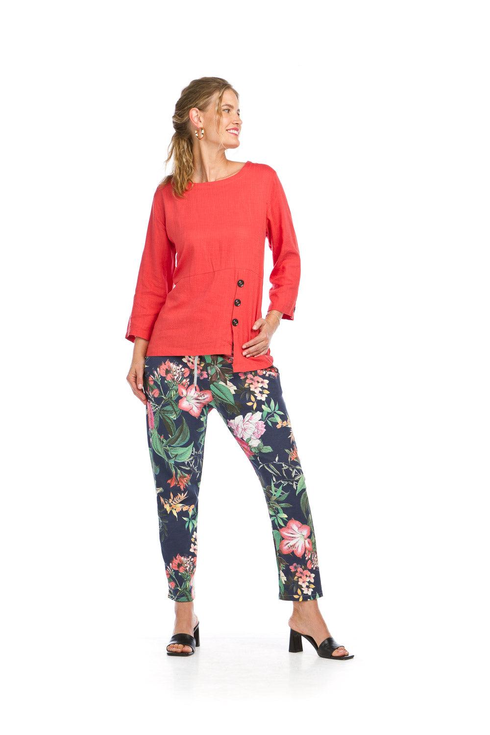 papillon Tropical Stretch Cotton Pants