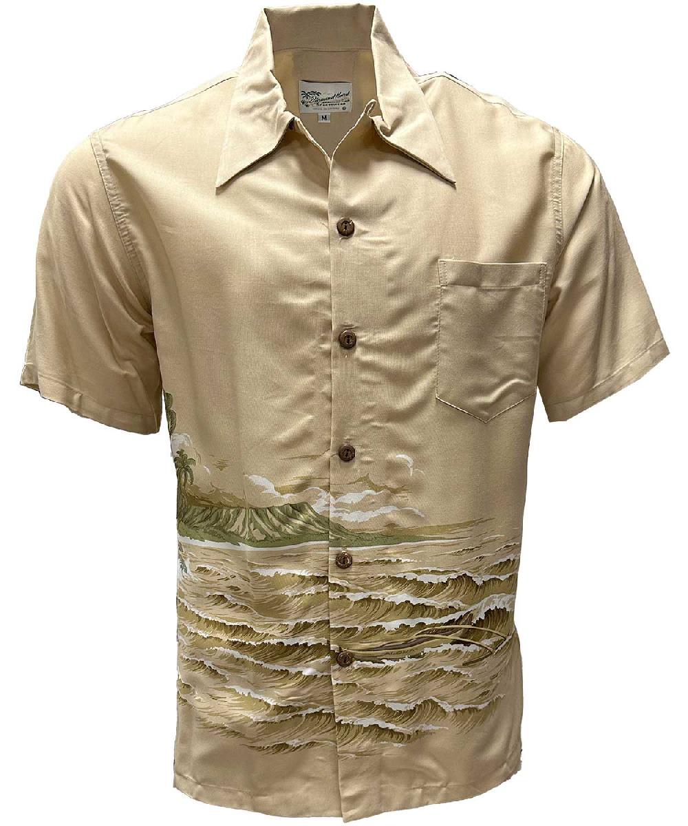 paradise found Diamond Head Sportswear Kaimana Surf Khaki