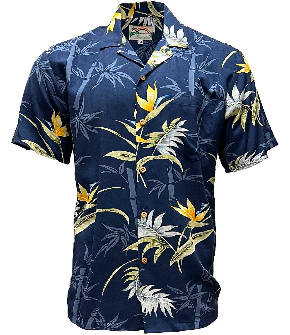 paradise found Our Classic Prints Bamboo Paradise Navy