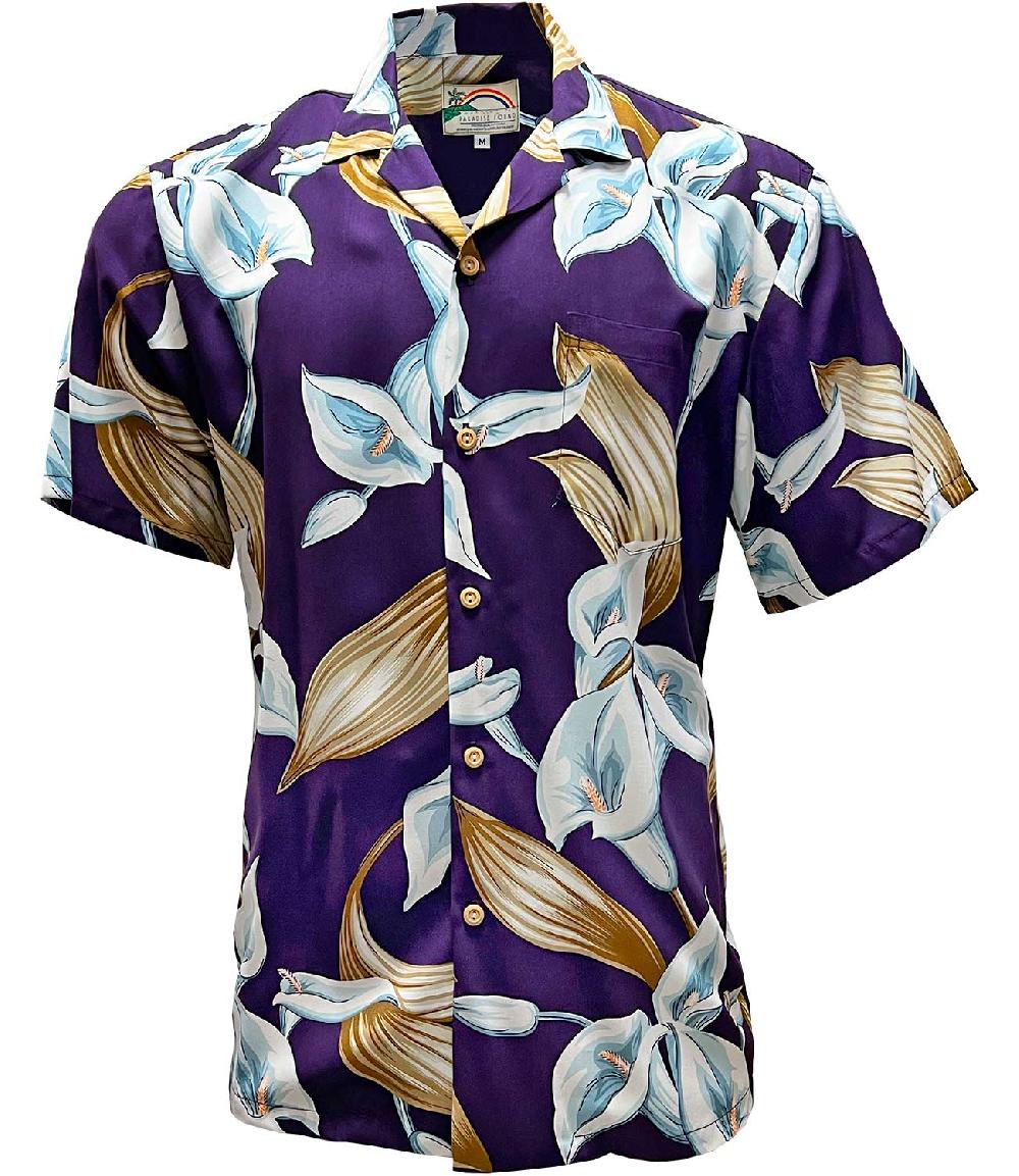 paradise found Our Classic Prints Calla Lily Purple