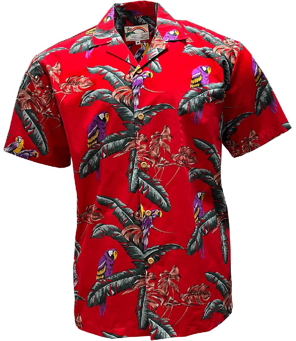 paradise found Our Classic Prints Cotton Magnum (Jungle Bird) Shirt