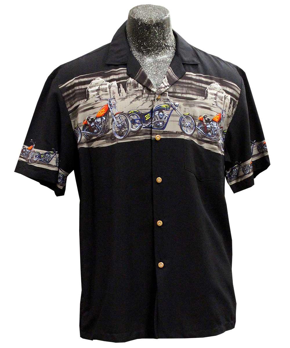paradise found Paradise Found Men's Shirts Desert Rider Black