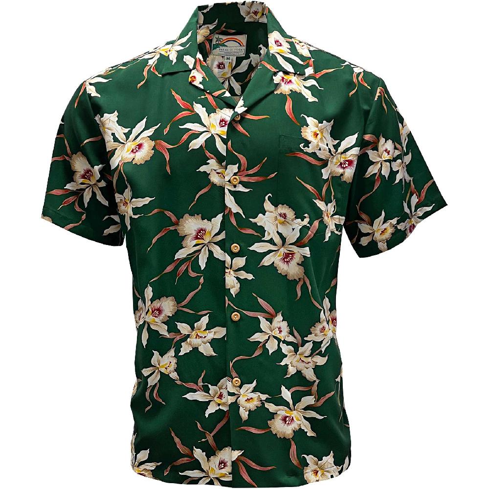 paradise found Paradise Found Men's Shirts Star Orchid Rainforest