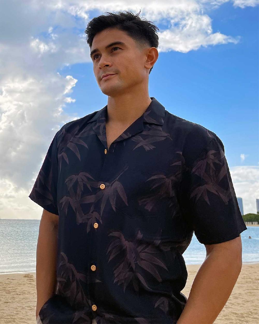 Paradise Found Our Classic Prints Bamboo Black