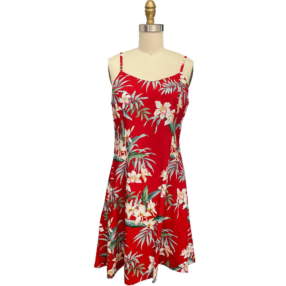 paradise found Spaghetti Short Dresses Orchid Ginger Red Spaghetti Dress paradise found Spaghetti Short Dresses Orchid Ginger Red Spaghetti Dress