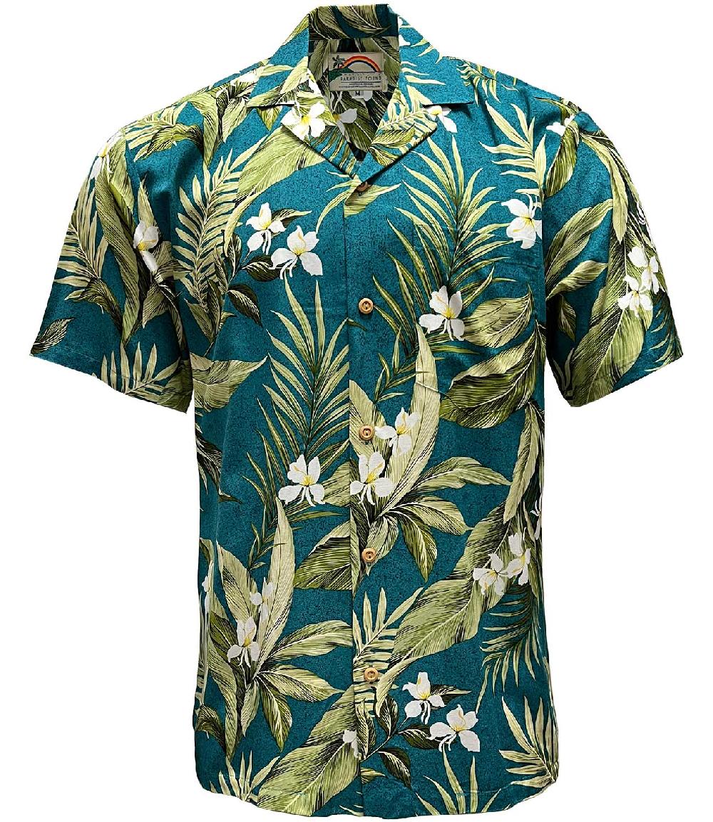 paradise found White Ginger Hawaiian Shirts White Ginger Jade