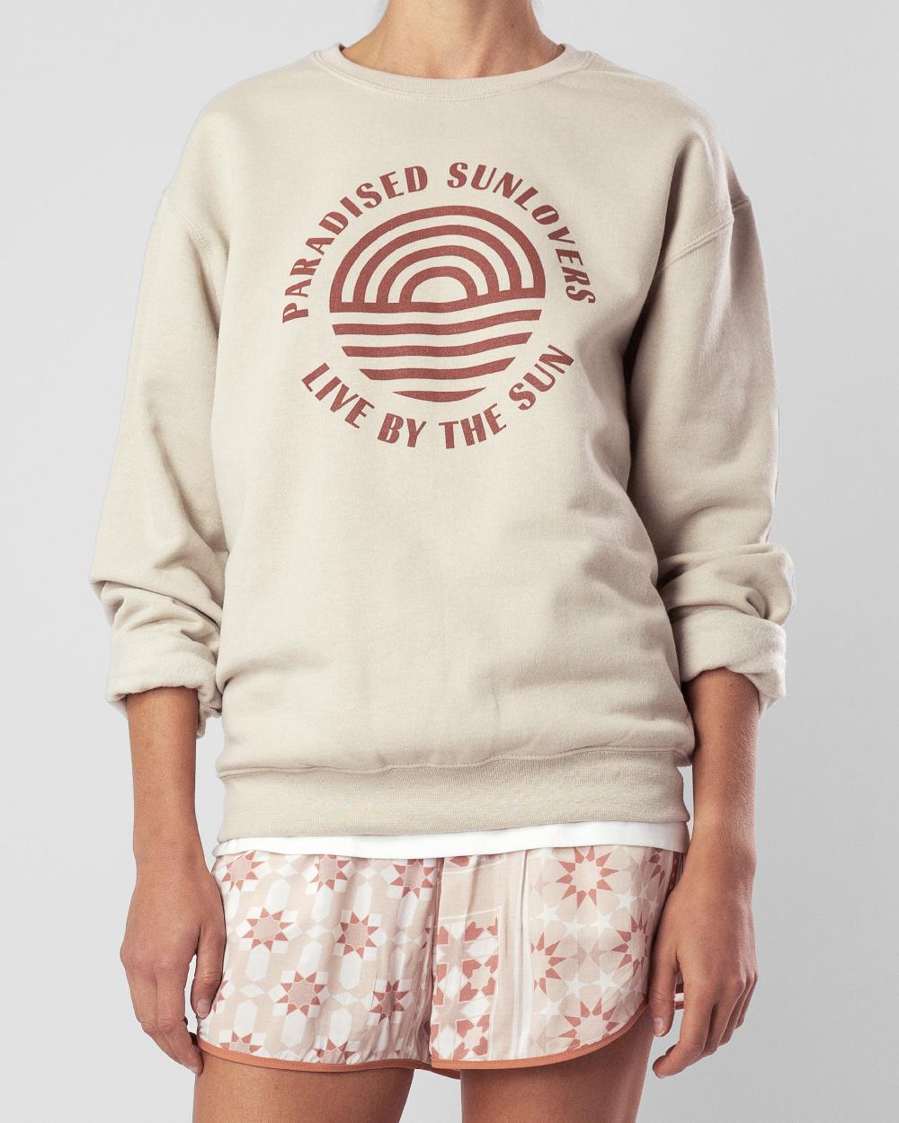 Paradised Live By The Sun Crewneck