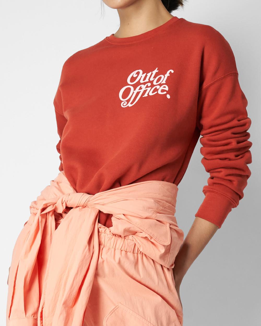 Paradised Out Of Office Crewneck