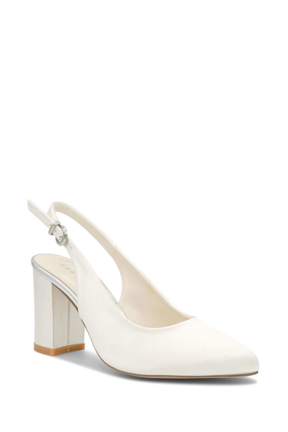 Paradox London Alston Wedding Shoes Ivory Block Heel Wedding Shoes
