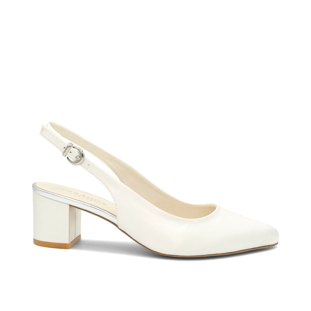 paradox london Andrienne Wedding Shoes Ivory Block Heel Bridal Heels paradox london Andrienne Wedding Shoes Ivory Block Heel Bridal Heels