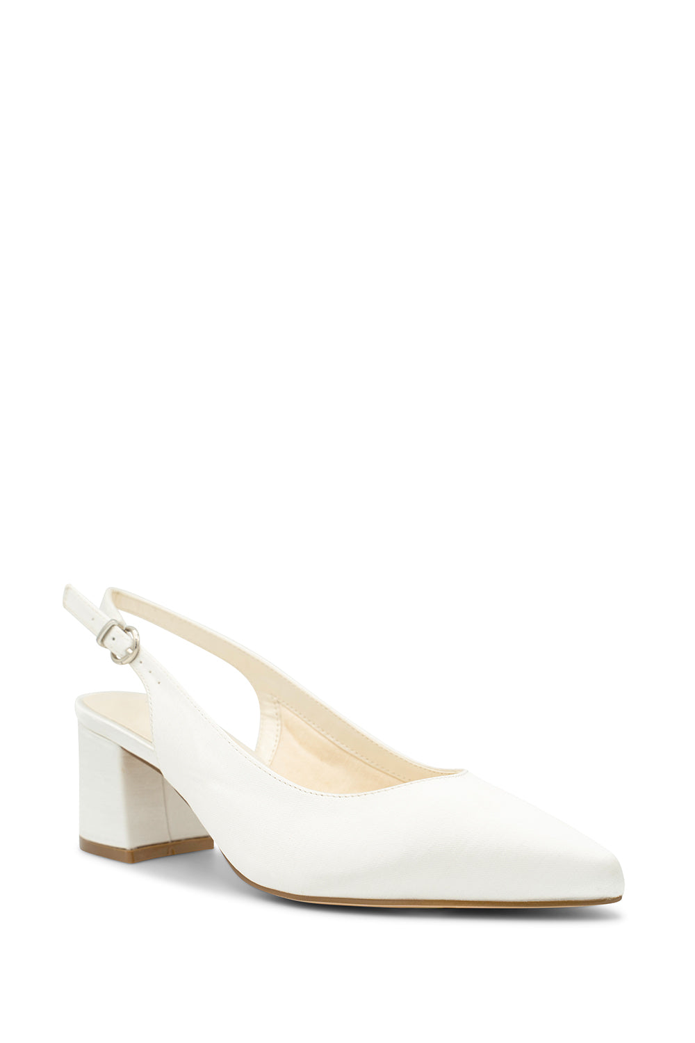 Paradox London Bessy Wide Fit Wedding Shoes Ivory Wide Fit Wedding Heels